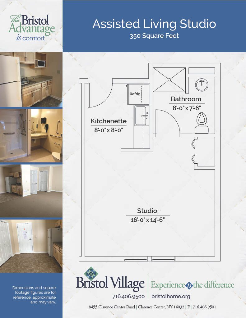 Assisted Living Studio Apartment