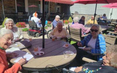 Happy Hour in the Courtyard