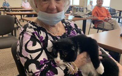 Pet Visits with Thurman the Cat and Sophie the Dog